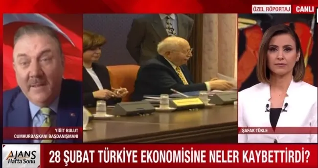 28 Şubat’ta Türkiye ekonomisi de büyük ’darbe’ aldı! Cumhurbaşkanı başdanışmanı Yiğit Bulut o dönemi A Haber’de yorumladı