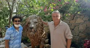 Fatih Terim evine aslan heykeli yaptırdı