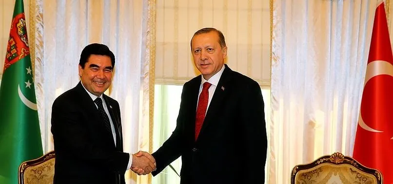 Son dakika: Başkan Erdoğan ile Türkmenistan Cumhurbaşkanı Berdimuhamedov arasında kritik görüşme
