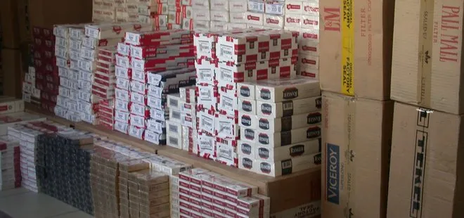 Iğdır’da 24 bin paket kaçak sigara ele geçirildi