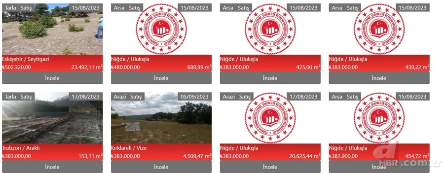 Milli Emlak yeni ilanı yayınladı! 15.000 TL'ye arsa sahibi olabilirsiniz! İşte başvuru şartları... 5