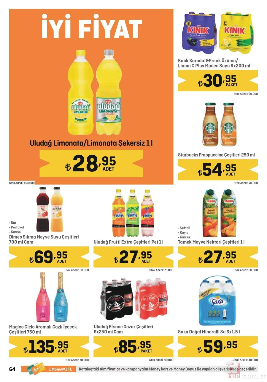 Migros 26 Nisan indirim kataloğu yayında! Migros’da 5KG Un 69,00 TL, Süzme Peynir 59,90 TL, Salça 39,95 TL, Ayçiçek Yağı 5L 199,95 TL’den satışta 20