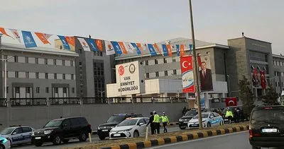 Son dakika: Başkan Erdoğan, Van Emniyet Müdürlüğünü ziyaret etti