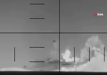 ABD İran’a ait savaş gemisini böyle vurdu!