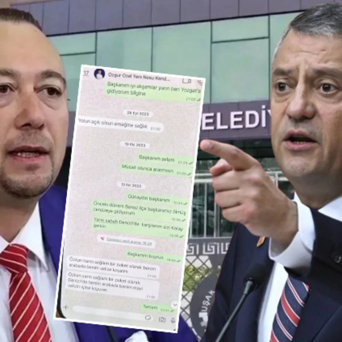 Uşak soruşturmasında Yalım'ın etkin pişmanlık beyanı ve dosyaya giren WhatsApp yazışmaları Özgür Özel iddialarını gündeme taşıdı
