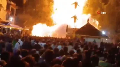 Havai fişek faciası: 150 yaralı