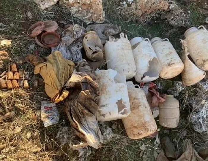 Mardin’deki ’Eren-5’ operasyonunda 1 sığınak ve 7 depo imha edildi