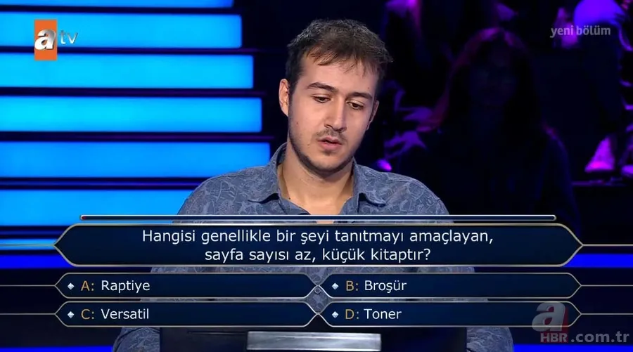 Kim Milyoner Olmak İster'de tarihi anlar! Yarışmacı milyonluk soruyu açtırmaya hak kazandı 14