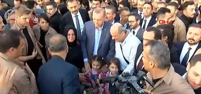 BAŞKAN ERDOĞAN İSTİKLAL CADDESİ'NDE