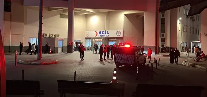 Alkollü TIR şoförü hastane otoparkına daldı: Uyuşturucu ele geçirildi