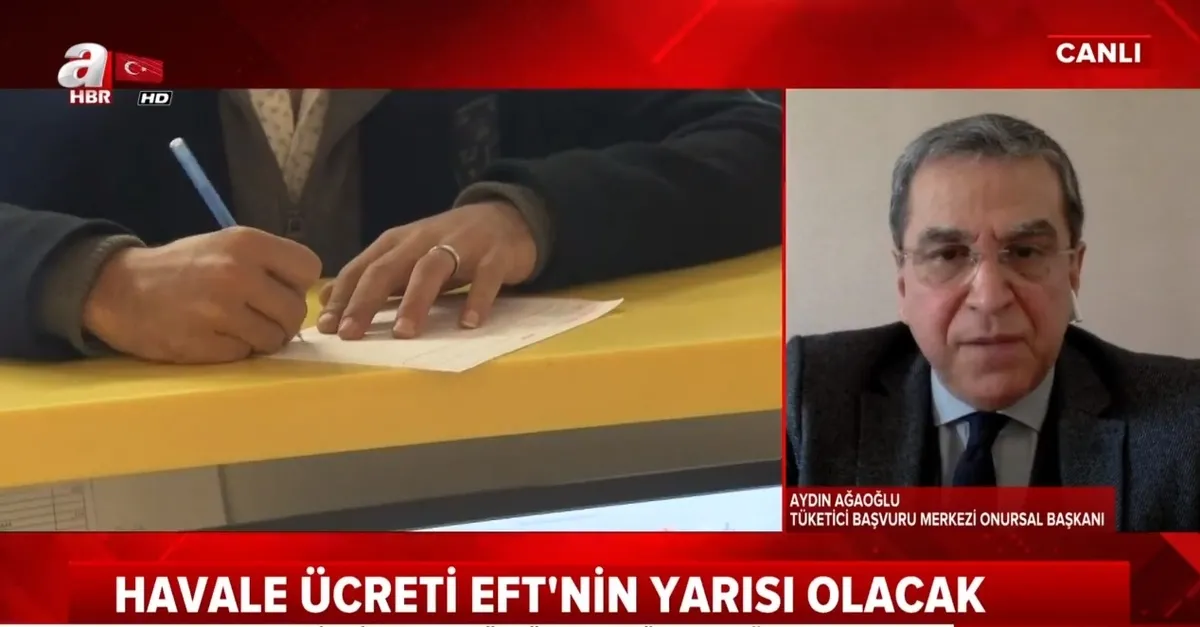 EFT ve havale ücretleri için indirim kararı! Aydın Ağaoğlu A Haber'e değerlendirdi |Video