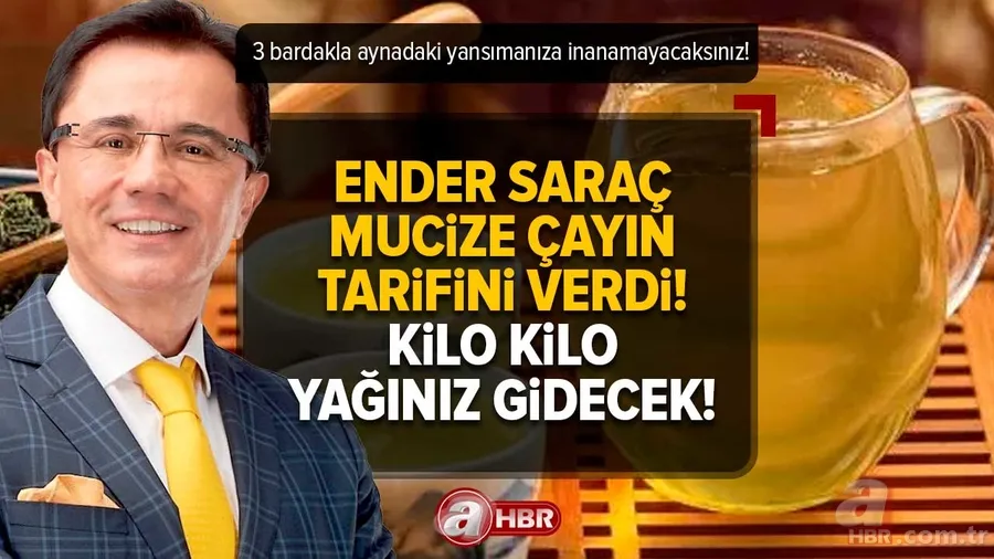 Kilo kilo yağınız gidecek! Ender Saraç mucize çayın tarifini verdi! Her gün 3 bardakla aynadaki yansımanıza inanamayacaksınız! 1