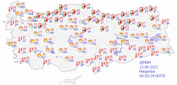 1628433658365.png Meteoroloji'den çok sayıda ile son dakika sağanak yağış uyarısı! Yangın bölgelerinde yağmur sürecek mi? İstanbul Ankara İzmir'de bu hafta hava durumu nasıl olacak? - 8