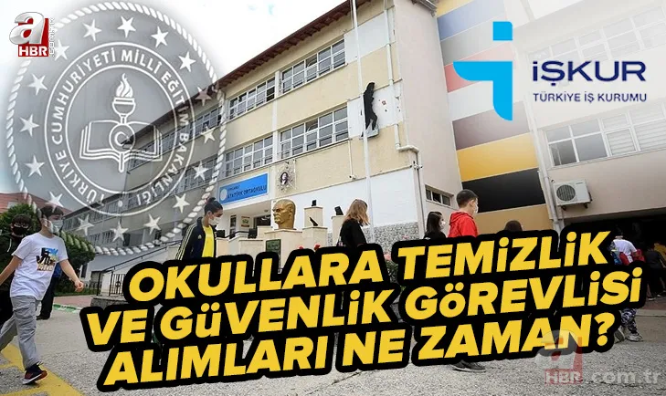 İŞKUR TYP ilanları çıktı mı? 2022-2023 Okullara temizlik ve güvenlik görevlisi alımı ne zaman? MEB TYP başvuruları başladı mı? 1