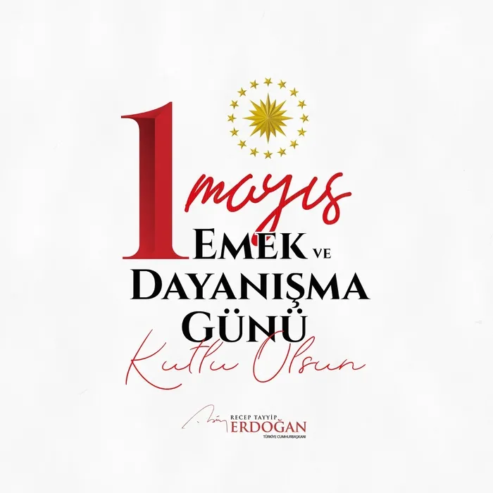 Son dakika: Başkan Erdoğan'dan 1 Mayıs mesajı: İşçilerimizle, çalışanlarımızla omuz omuza yürüyeceğiz - 1