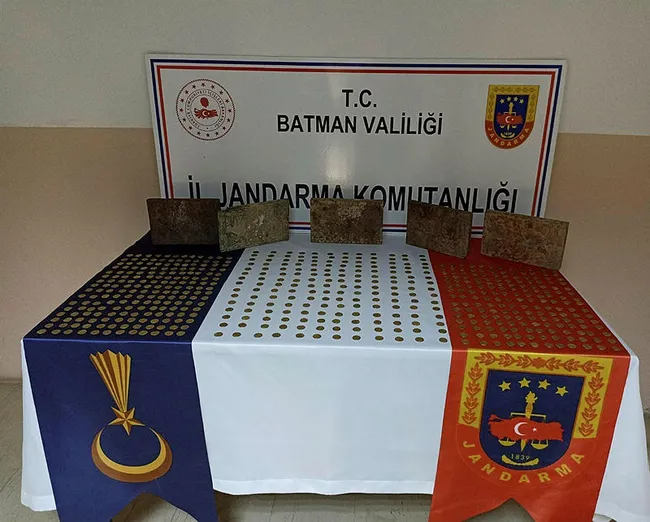 Batman’da 560 adet tarihi eser ele geçirildi