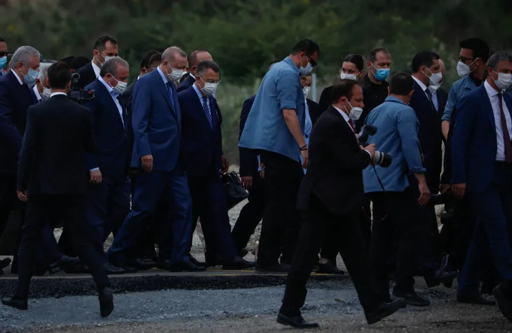 Türkiye'ye çağ atlatacak dev proje Kanal İstanbul! Vatandaş akın etti! Başkan Erdoğan'a sevgi seli