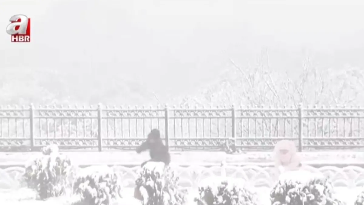 İstanbul'da öğleden sonra yoğun kar alarmı