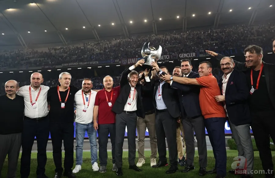 Trabzonspor’da büyük coşku! Süper Kupa şehre böyle getirildi 11