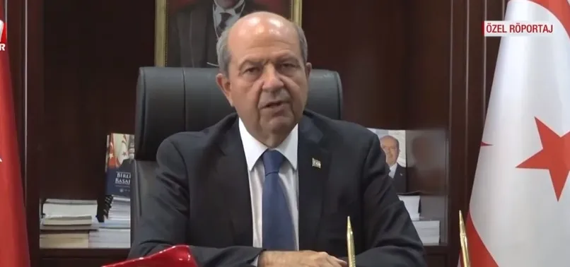 KKTC Cumhurbaşkanı Ersin Tatar A Haber'e konuştu: Ne mutlu ki dünya kürsüsüne çıkıp konuşan Recep Tayyip Erdoğan var