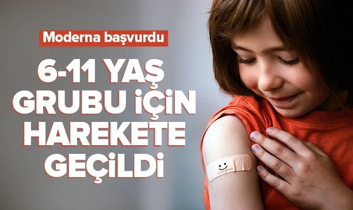 Moderna 6-11 yaş grubu için harekete geçti! Koronavirüs aşısı olacaklar mı?