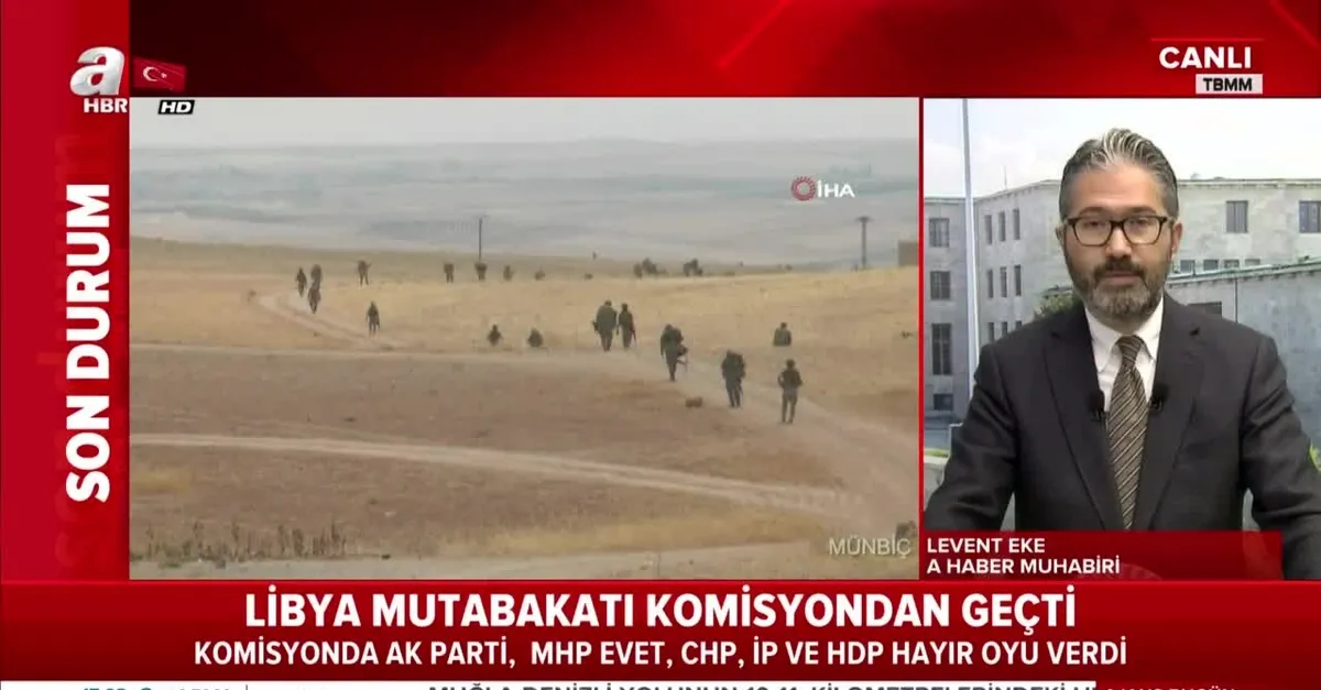 Libya Mutabakatı komisyondan geçti