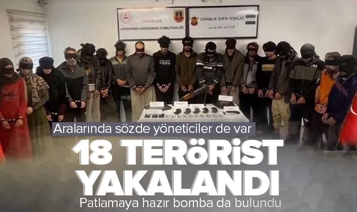 Son dakika! İçişleri Bakanlığı duyurdu: 13 DEAŞ ve 5 PKK’lı yakalandı