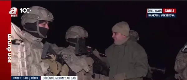 Hudut Kartalları vatan nöbetinde! Görevdeki Mehmetçiğe A Haber’den yeni yıl sürprizi