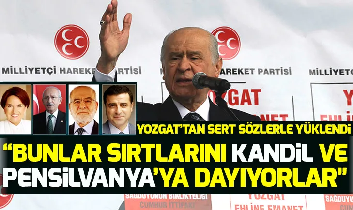 Devlet Bahçeli: CHP, HDP, SP ve İP, ÖDP sırtlarını Kandil ve Pensilvanya’ya dayıyor