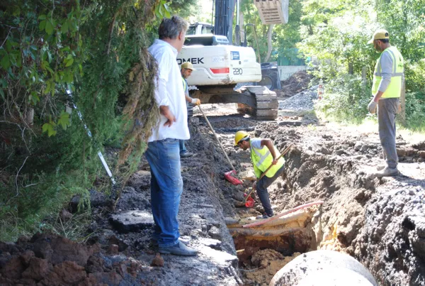 Şile’de İSKİ’nin kazı çalışması sırasında doğalgaz borusu patladı