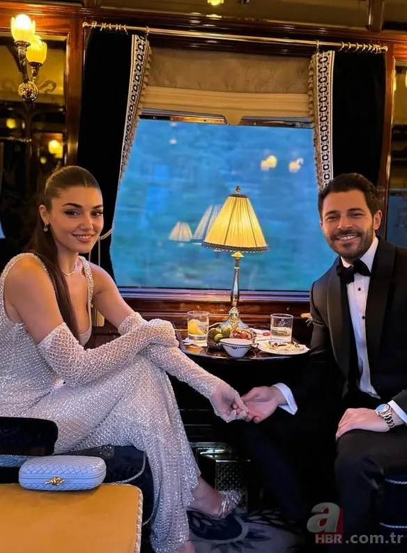 Hande Erçel ile Hakan Sabancı'nın 5 gecelik lüks tren yolculuğu bakın ne kadarmış! 5