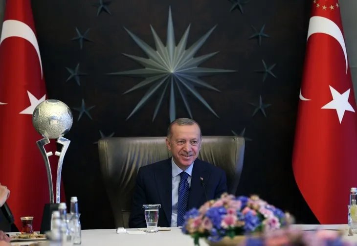 Şampiyon Ampute Milli Takımı Başkan Erdoğan’ın misafiri oldu