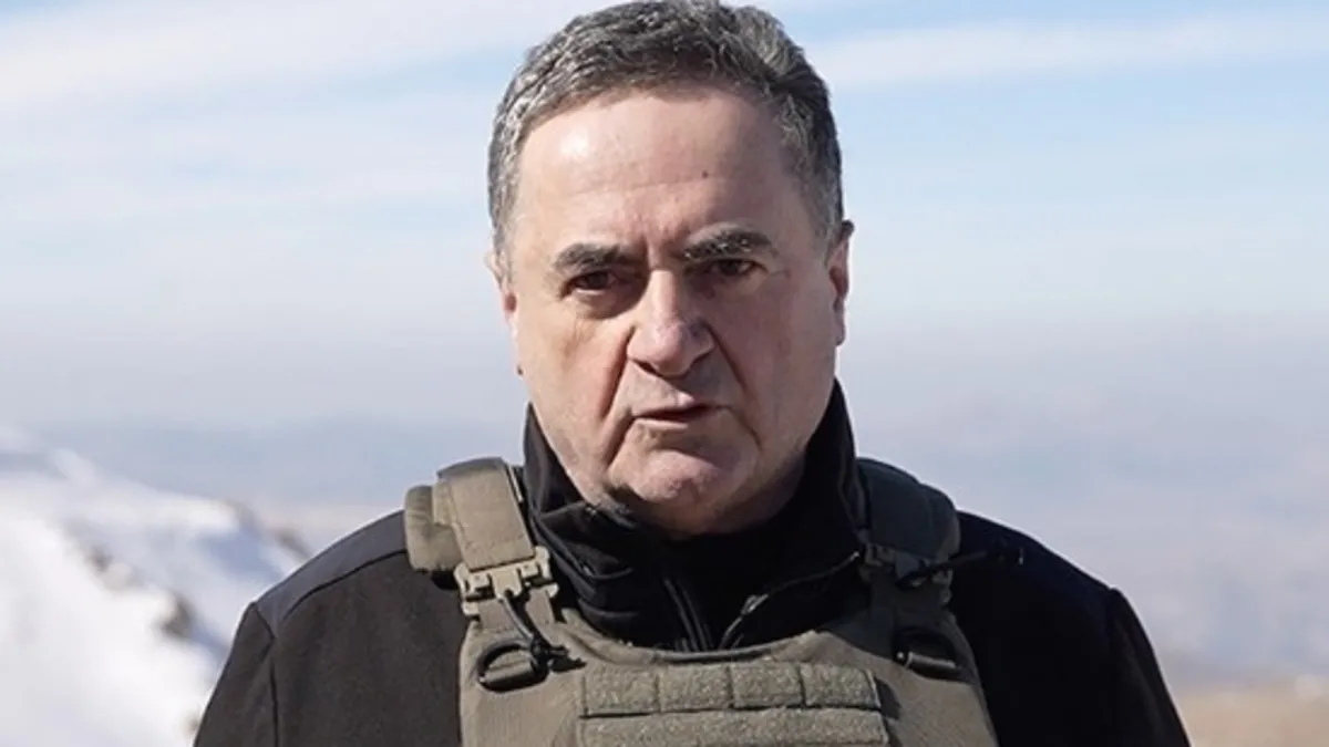 İşgalci Katz'dan alçak sözler! İşgalden övgüyle bahsetti