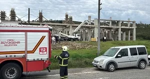Beton pompasının bomunun çarptığı işçi öldü