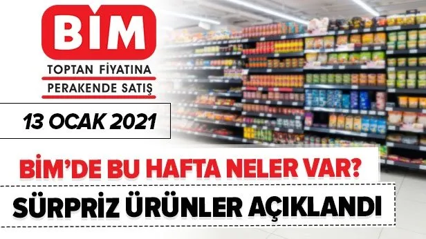 13 ocak 2021 bim aktuel urunler