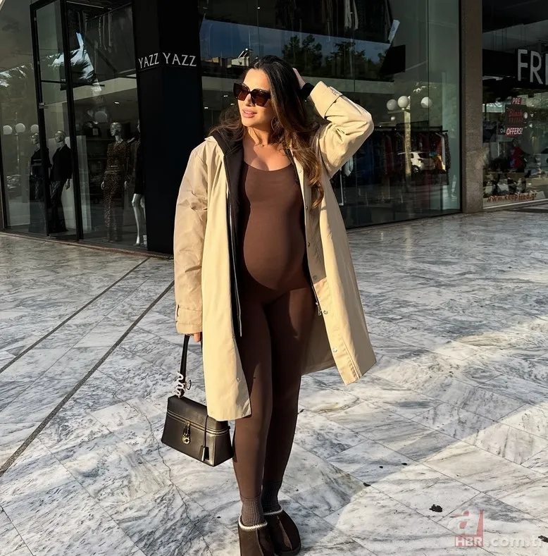 Anne olmak için gün sayıyor! Yusuf Yazıcı'nın eşi Melisa Aslı Pamuk'tan yeni pozlar... 5