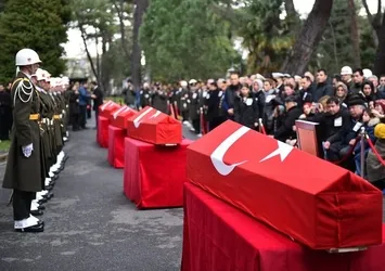 Türkiye şehitlerini uğurladı