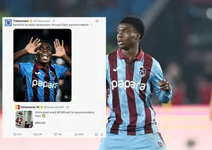 Adı Galatasaray ile anılıyordu! Trabzonspor’dan olay gönderme