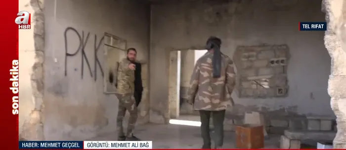 A Haber Tel Rıfat ve Halep İdlib'de! İşte Esad rejiminin çekildiği sokaklar - 1