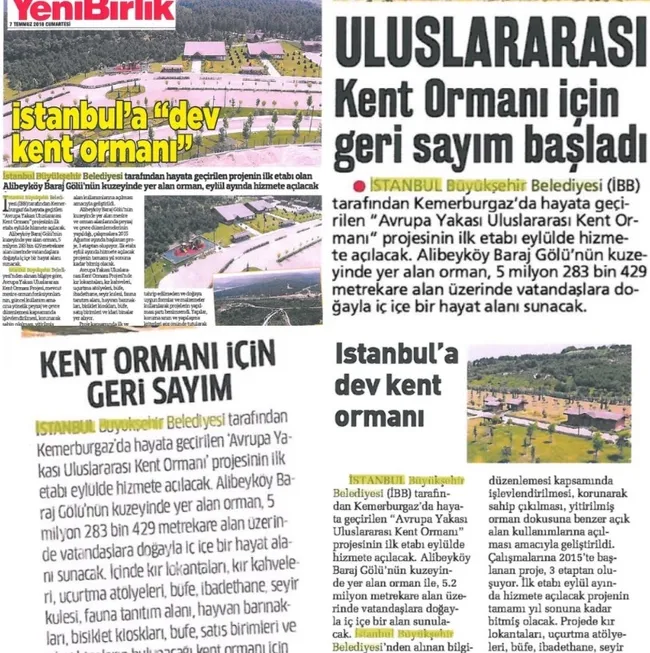 Orman Genel Müdürlüğü, Kemerburgaz Kent Ormanı’nı 2012’de İBB'ye kiralamış! İşte belgesi - 1