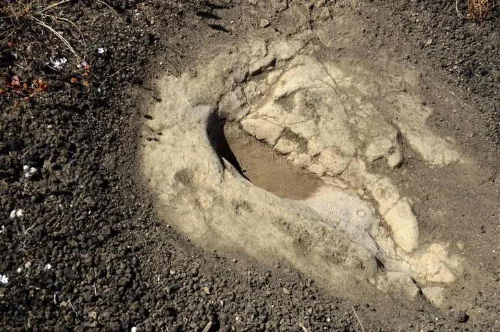Kula-Salihli UNESCO Global Jeoparkı’ndaki ayak izleri 5 bin yıllık çıktı! Gizli tutuluyor