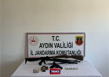 Nazilli'de jandarmadan silah operasyonu