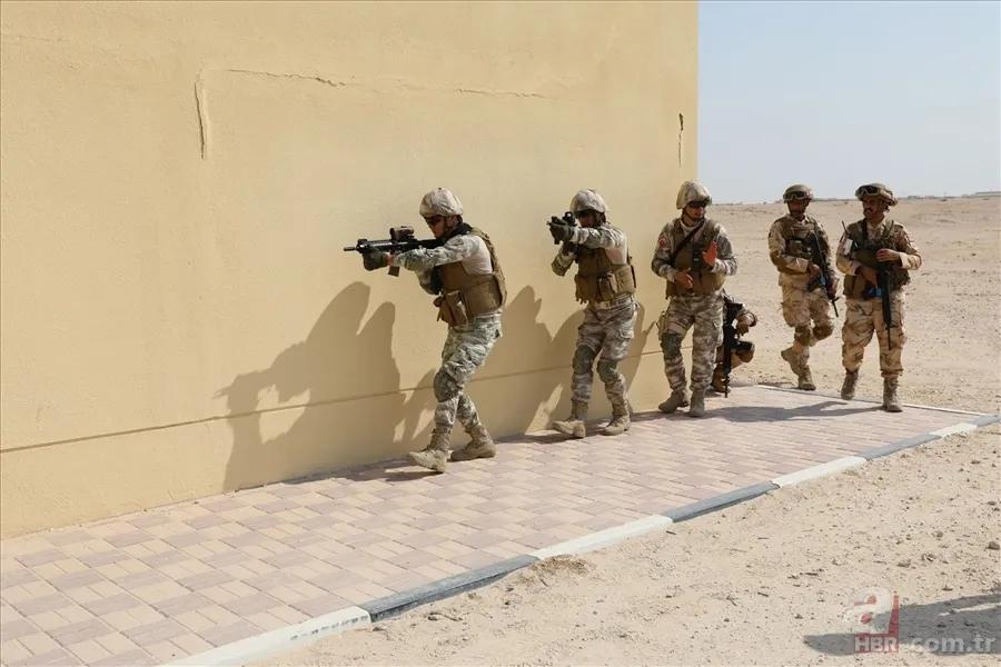 MSB'den Katar Özel Kuvvetler Komutanlığı'nda görevli komandolara eğitim 11