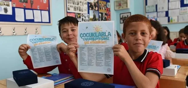 İlk ve ortaokul öğrencileri için MEB Çocuk Yaz Tatili Etkinlik Kitapları hazırlandı