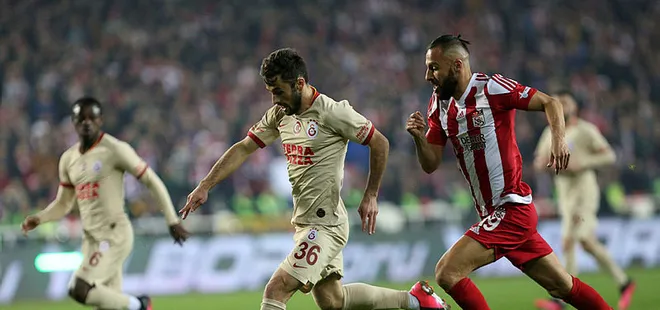 Son dakika: Sivasspor ile Galatasaray 2-2 berabere kaldı